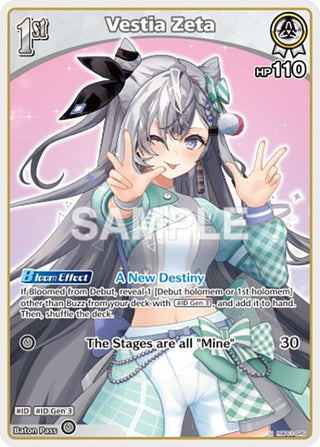 Image for Vestia Zeta (U) (hBP01-026) (Blooming Radiance) - hololive OFFICIAL CARD GAME