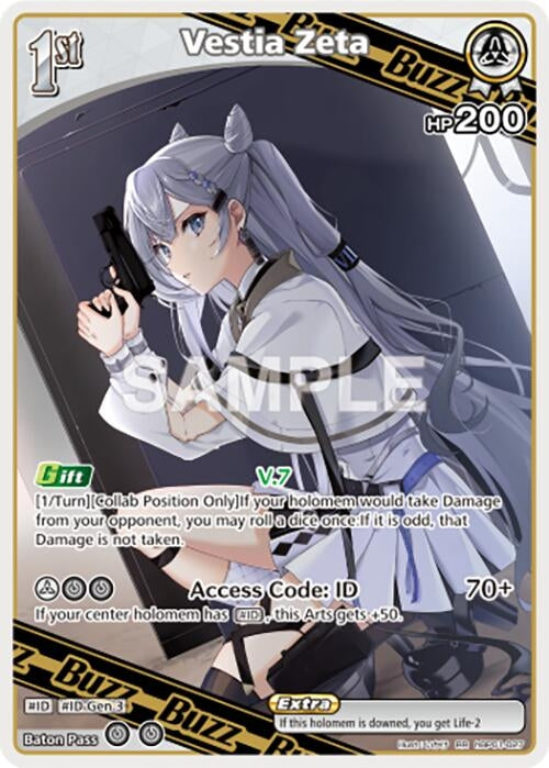Image for Vestia Zeta (RR) (hBP01-027) (Blooming Radiance) - hololive OFFICIAL CARD GAME