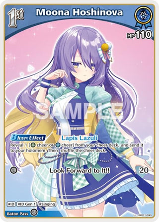 Image for Moona Hoshinova (U) (hBP01-090) (Blooming Radiance) - hololive OFFICIAL CARD GAME