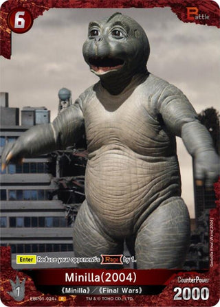 Image for Minilla (2004) (EBP01-024+) (EBP01-024+) (Booster Set 1: Godzilla VS. Godzilla) - Godzilla Card Game