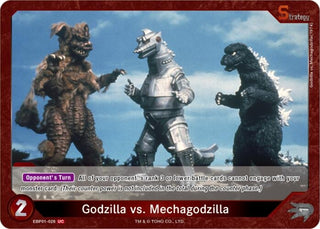 Image for Godzilla vs. Mechagodzilla (EBP01-028) (EBP01-028) (Booster Set 1: Godzilla VS. Godzilla) - Godzilla Card Game