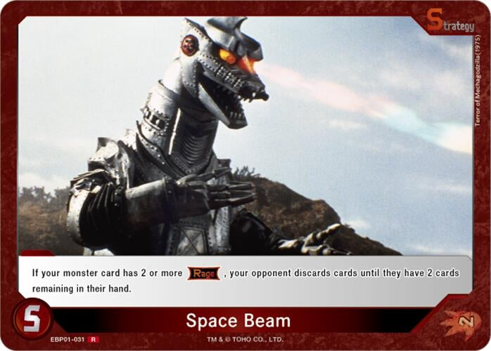 Image for Space Beam (EBP01-031) (EBP01-031) (Booster Set 1: Godzilla VS. Godzilla) - Godzilla Card Game