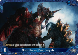 Image for Godzilla vs. Destoroyah (EBP01-065+) (EBP01-065+) (Booster Set 1: Godzilla VS. Godzilla) - Godzilla Card Game