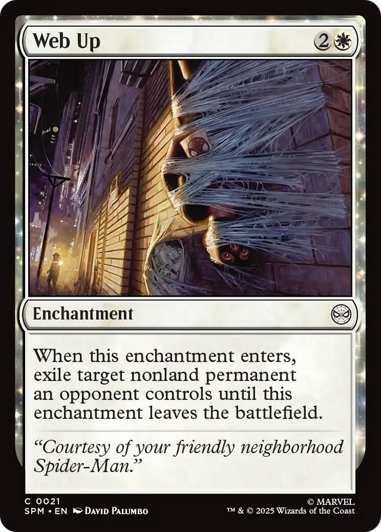 Image for Web Up (21) (Marvel's Spider-Man) - Magic: The Gathering