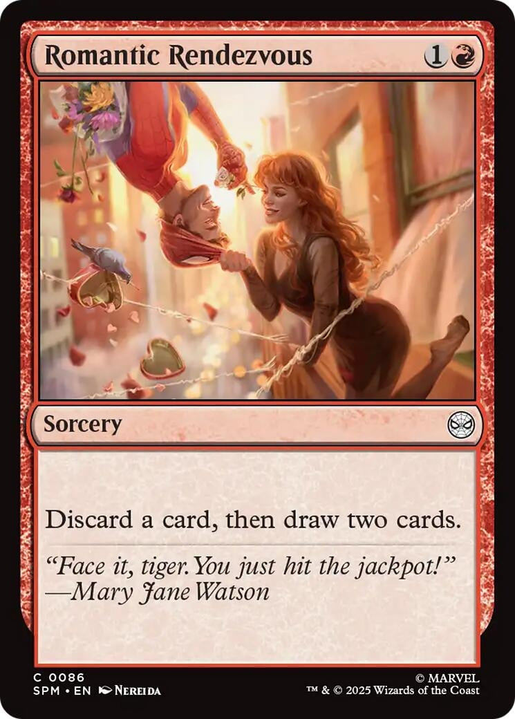 Image for Romantic Rendezvous (86) (Marvel's Spider-Man) - Magic: The Gathering