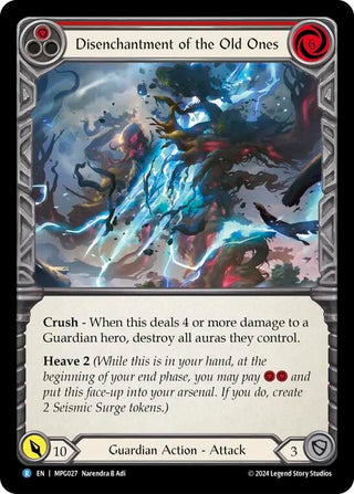 Disenchantment of the Old Ones (MPG027) (Mastery Pack Guardian)
