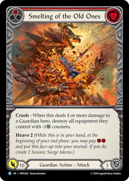 Smelting of the Old Ones (MPG028) (Mastery Pack Guardian)