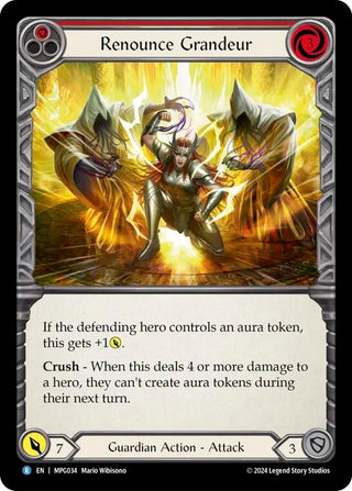 Renounce Grandeur (MPG034) (Mastery Pack Guardian)
