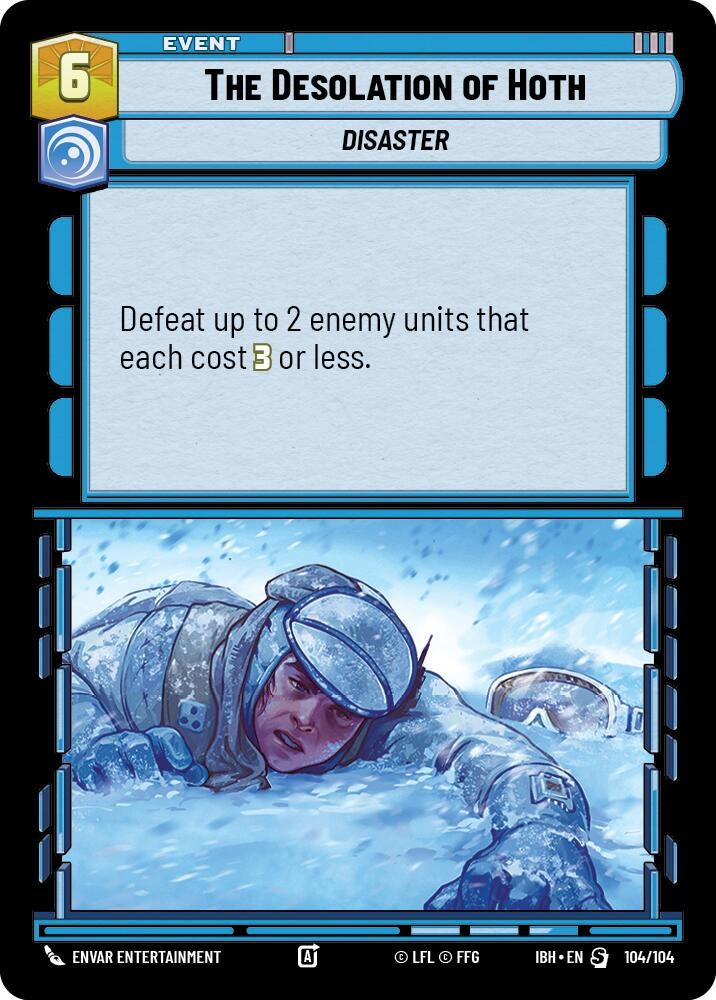 Image for The Desolation of Hoth (104/104) (Intro Battle: Hoth) - Star Wars: Unlimited