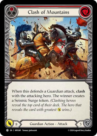 Clash of Mountains (Red) (MPG061) (Mastery Pack Guardian)