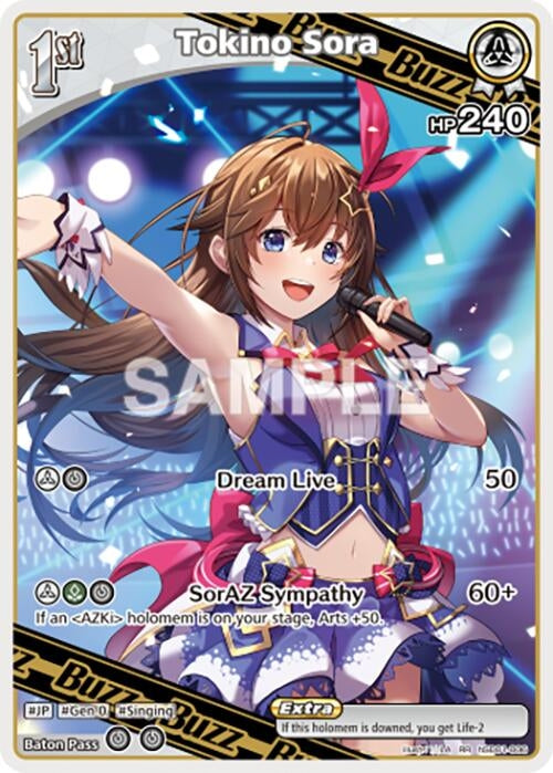 Image for Tokino Sora (RR) (hSD01-006) (Start Deck: Tokino Sora and Azki) - hololive OFFICIAL CARD GAME