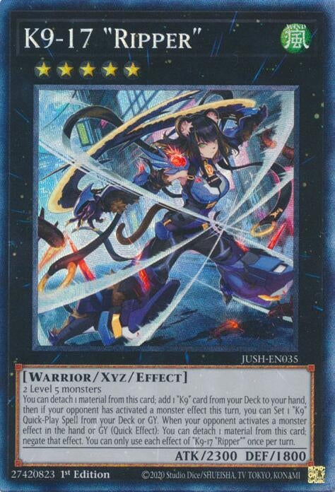 K9-17 "Ripper" (CR) (JUSH-EN035) (Justice Hunters)