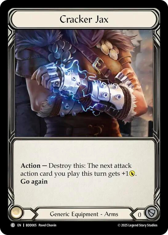 Image for Cracker Jax (BDD004) (Welcome Deck Bravo) - Flesh and Blood TCG