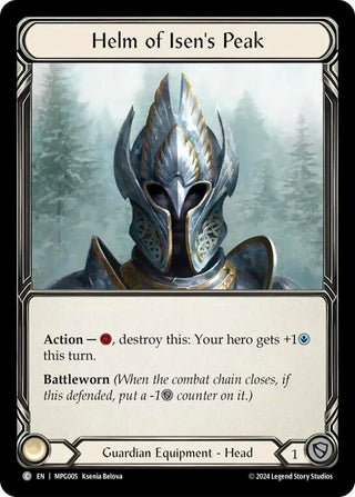 Helm of Isen's Peak (MPG005) (Mastery Pack Guardian)
