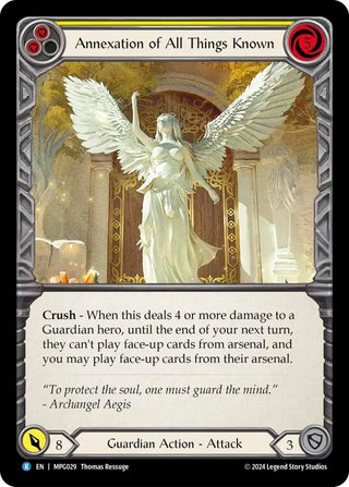 Annexation of All Things Known (MPG029) (Mastery Pack Guardian)