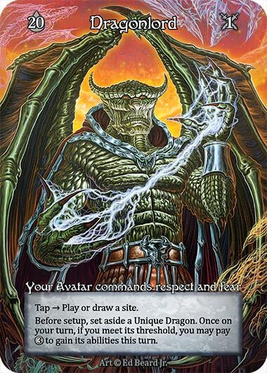 Image for Dragonlord (Foil) (Dragonlord) - Sorcery: Contested Realm