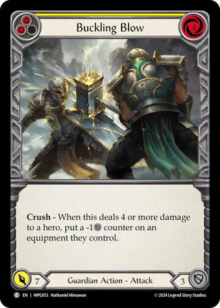 Buckling Blow (Yellow) (MPG053) (Mastery Pack Guardian)