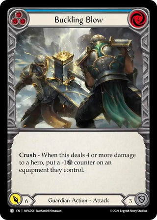 Buckling Blow (Blue) (MPG054) (Mastery Pack Guardian)
