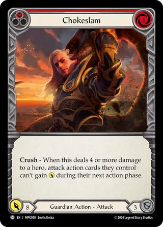 Chokeslam (Red) (MPG058) (Mastery Pack Guardian)
