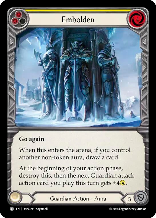 Embolden (Yellow) (MPG098) (Mastery Pack Guardian)