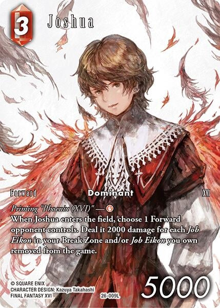 Joshua (Full Art) (26-009L) (Gunslinger in the Abyss)