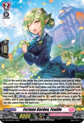 Image for Fortune Garden, Feuille (Foil) (D-PR/897EN) (D Promo Cards) - Cardfight Vanguard