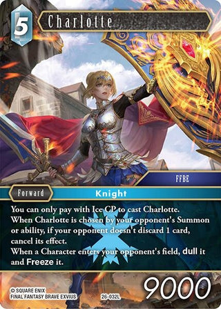 Image for Charlotte (26-032L) (Gunslinger in the Abyss) - Final Fantasy TCG