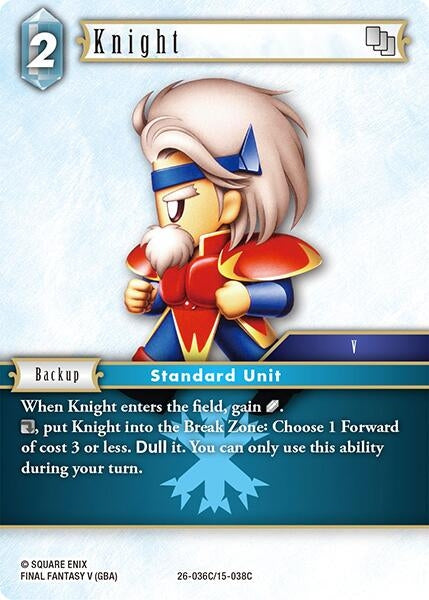 Knight (26-036C/15-038C) (Gunslinger in the Abyss)