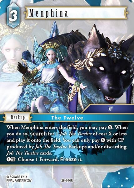Image for Menphina (26-040R) (Gunslinger in the Abyss) - Final Fantasy TCG