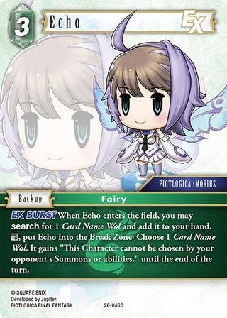 Image for Echo EX (26-046C) (Gunslinger in the Abyss) - Final Fantasy TCG
