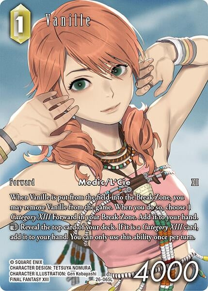 Vanille (Full Art) (26-065L) (Gunslinger in the Abyss)