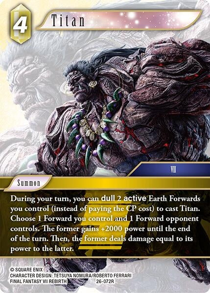 Titan (26-072R) (Gunslinger in the Abyss)