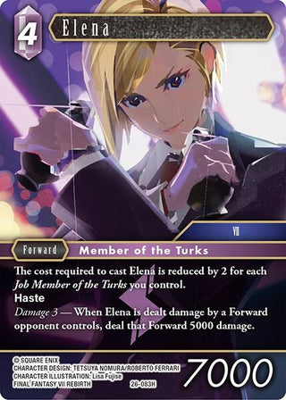 Image for Elena (26-083H) (Gunslinger in the Abyss) - Final Fantasy TCG
