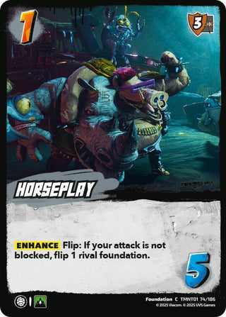 Horseplay (TMNT01 74/186) (Teenage Mutant Ninja Turtles)