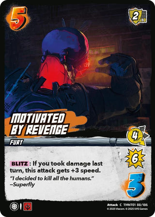 Motivated by Revenge (TMNT01 88/186) (Teenage Mutant Ninja Turtles)