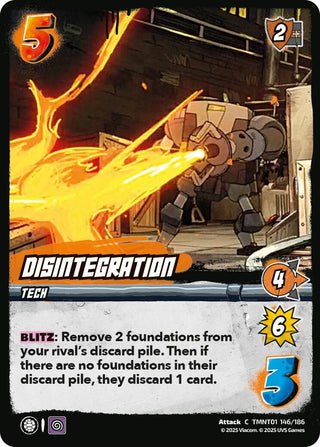 Disintegration (TMNT01 146/186) (Teenage Mutant Ninja Turtles)