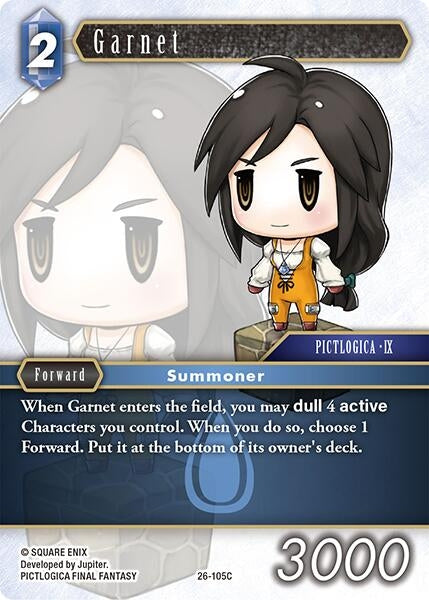 Image for Garnet (26-105C) (Gunslinger in the Abyss) - Final Fantasy TCG