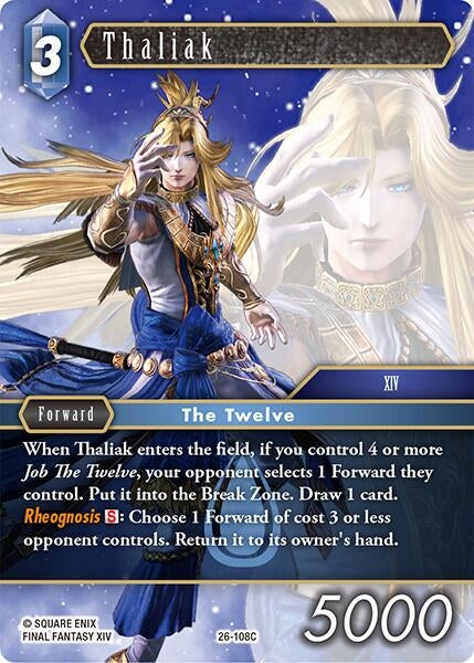 Image for Thaliak (26-108C) (Gunslinger in the Abyss) - Final Fantasy TCG