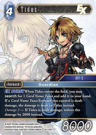 Tidus EX (26-112H) (Gunslinger in the Abyss)
