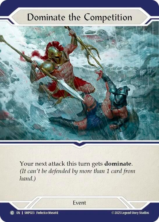 Image for Dominate the Competition (SMP023) (Smash Palace) - Flesh and Blood TCG