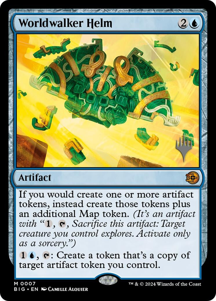 Image for Worldwalker Helm (7) (Promo Pack: Edge of Eternities) - Magic: The Gathering