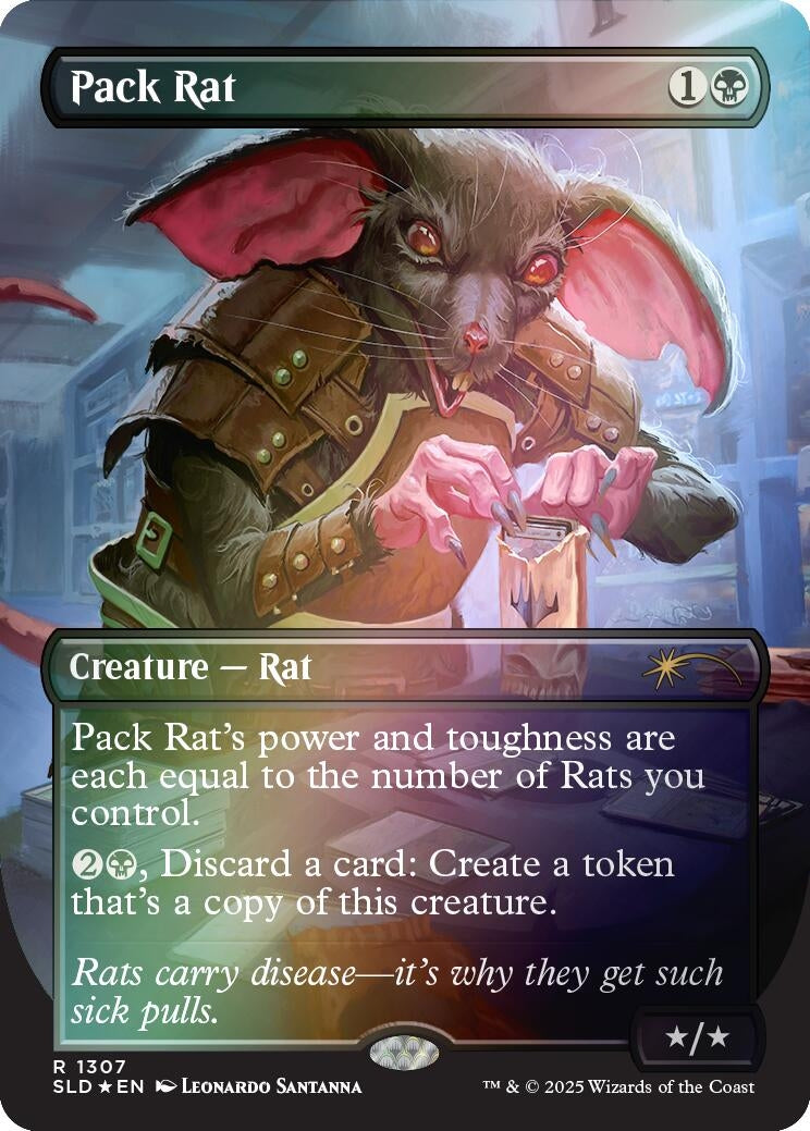 Image for Pack Rat (1307) (1307) (Secret Lair Drop Series) - Magic: The Gathering