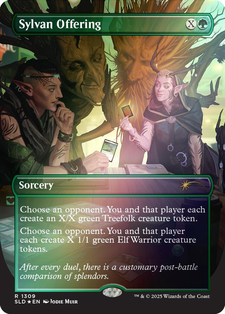 Image for Sylvan Offering (1309) (Secret Lair Drop Series) - Magic: The Gathering