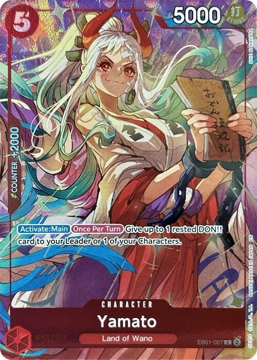 Image for Yamato (Premium Card Collection -Best Selection Vol. 4-) (EB01-007) (One Piece Promotion Cards) - One Piece Card Game