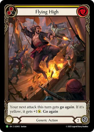 Image for Flying High (Yellow) - LGS412 (LGS412) (Flesh and Blood: Promo Cards) - Flesh and Blood TCG