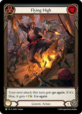 Image for Flying High (Blue) - LGS413 (LGS413) (Flesh and Blood: Promo Cards) - Flesh and Blood TCG
