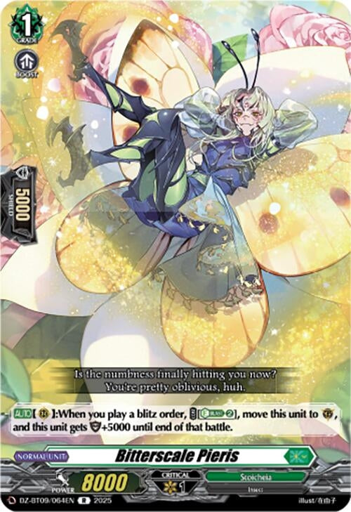 Image for Bitterscale Pieris (DZ-BT09/064EN) (DZ-BT09: Super Brave Detonation) - Cardfight Vanguard