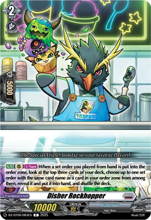 Image for Disher Rockhopper (DZ-BT09/083EN) (DZ-BT09: Super Brave Detonation) - Cardfight Vanguard