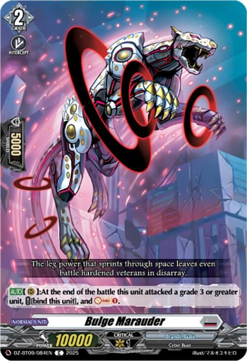 Image for Bulge Marauder (DZ-BT09/084EN) (DZ-BT09: Super Brave Detonation) - Cardfight Vanguard