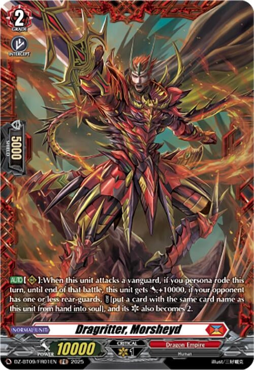 Image for Dragritter, Morsheyd (FR) (DZ-BT09/FR01EN) (DZ-BT09: Super Brave Detonation) - Cardfight Vanguard